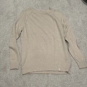 Beige Crewneck Men’s Sweater